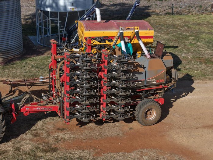 SERAFIN ECOSOW 632 SINGLE DISC SEEDER WITH GASON BIN NEW