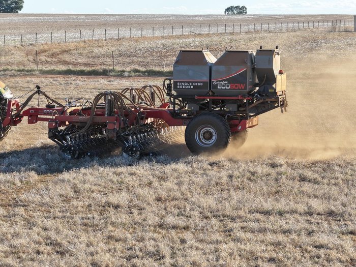 SERAFIN ECOSOW 632 SINGLE DISC SEEDER WITH GASON BIN NEW