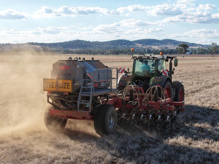 SERAFIN ECOSOW 632 SINGLE DISC SEEDER WITH GASON BIN NEW
