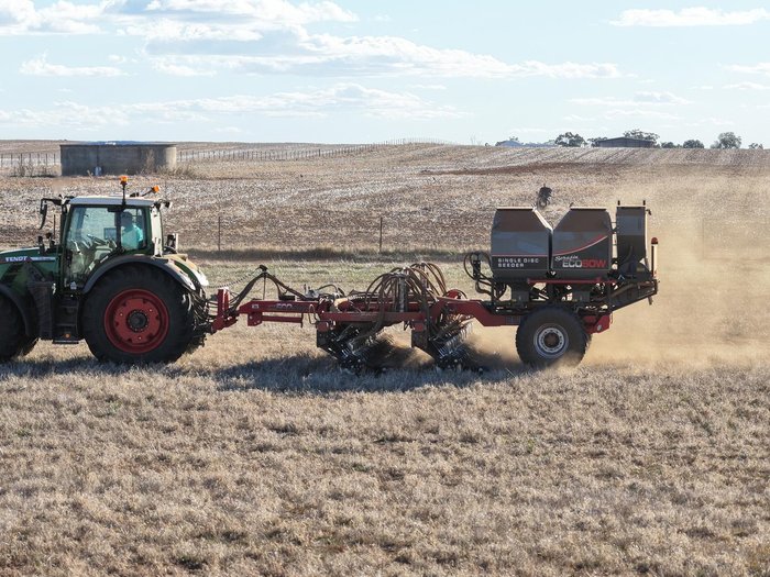 SERAFIN ECOSOW 632 SINGLE DISC SEEDER WITH GASON BIN NEW
