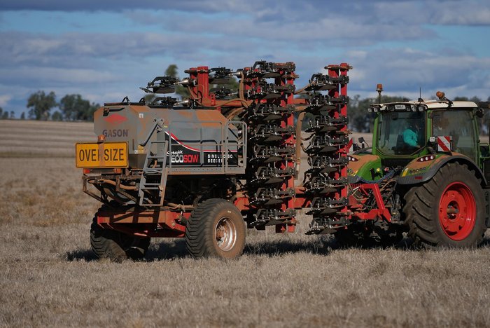 SERAFIN ECOSOW 632 SINGLE DISC SEEDER WITH GASON BIN NEW