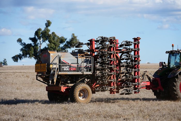 SERAFIN ECOSOW 632 SINGLE DISC SEEDER WITH GASON BIN NEW