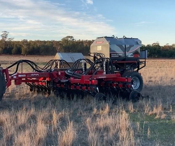 SERAFIN ECOSOW 632 SINGLE DISC SEEDER WITH GASON BIN NEW