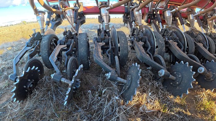 SERAFIN ECOSOW 632 SINGLE DISC SEEDER WITH GASON BIN NEW
