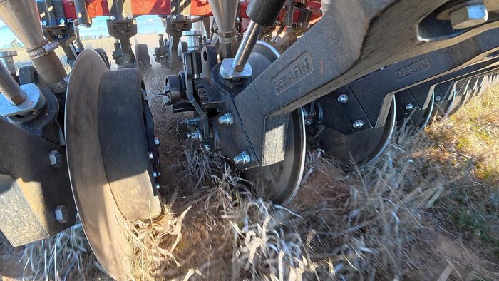 SERAFIN ECOSOW 632 SINGLE DISC SEEDER WITH GASON BIN NEW