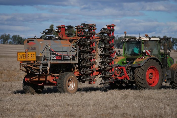 SERAFIN ECOSOW 632 SINGLE DISC SEEDER WITH GASON BIN NEW