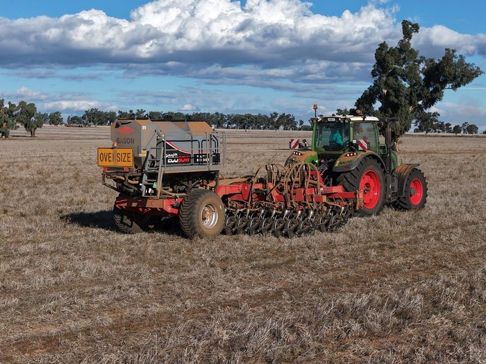 SERAFIN ECOSOW 632 SINGLE DISC SEEDER WITH GASON BIN NEW