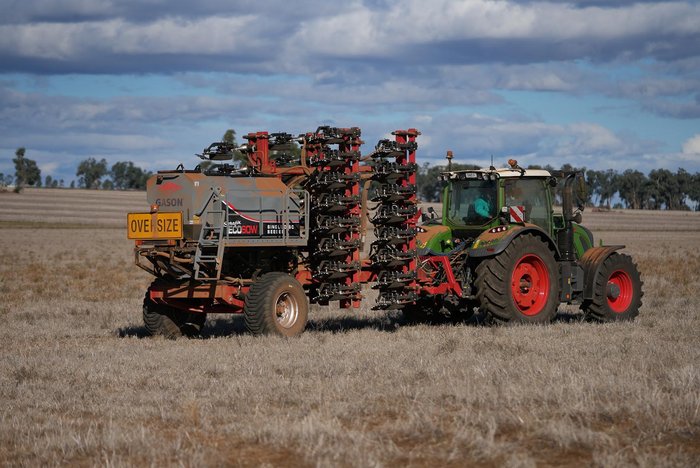 SERAFIN ECOSOW 632 SINGLE DISC SEEDER WITH GASON BIN NEW