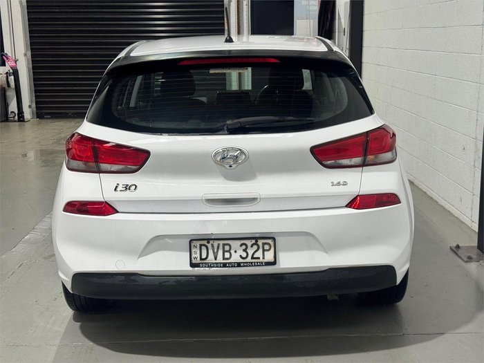 2018 Hyundai i30 Go PD MY18 Polar White