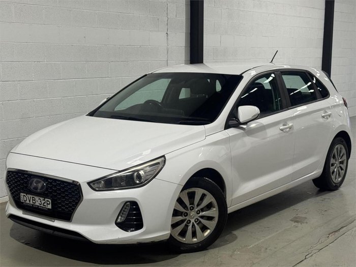 2018 Hyundai i30 Go PD MY18 Polar White