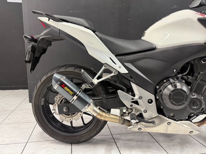 2014 Honda CB500FA (ABS) White