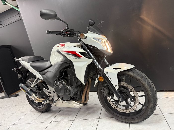 2014 Honda CB500FA (ABS) White