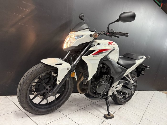 2014 Honda CB500FA (ABS) White