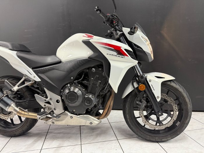 2014 Honda CB500FA (ABS) White