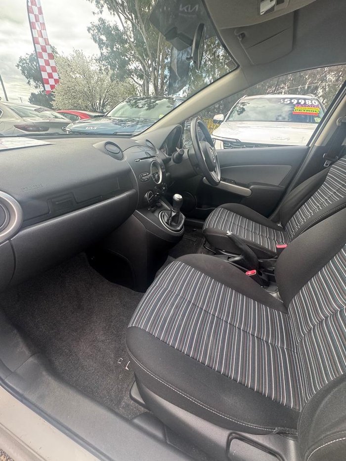 2010 Mazda 2 Maxx DE Series 1 Crystal White Pearl