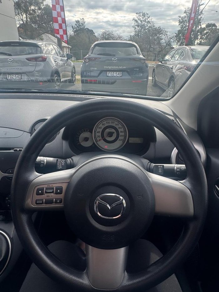 2010 Mazda 2 Maxx DE Series 1 Crystal White Pearl