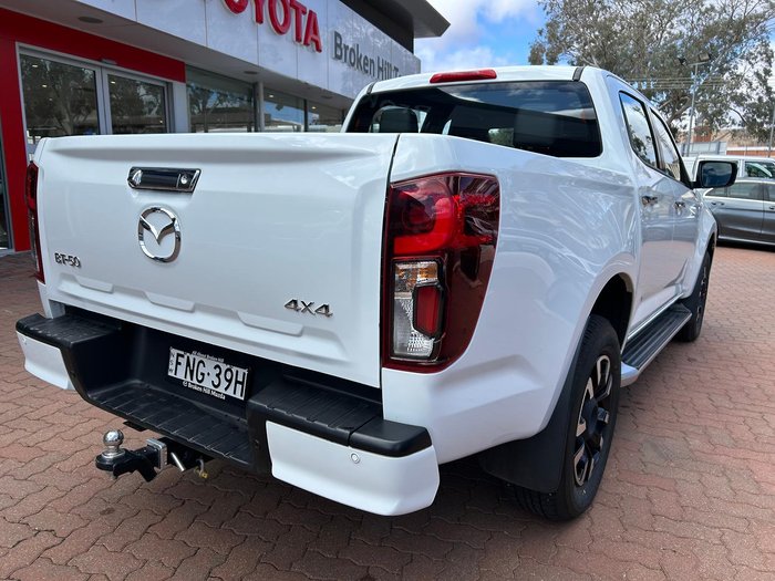2024 Mazda BT-50 GT TF 4X4 Dual Range Ice White