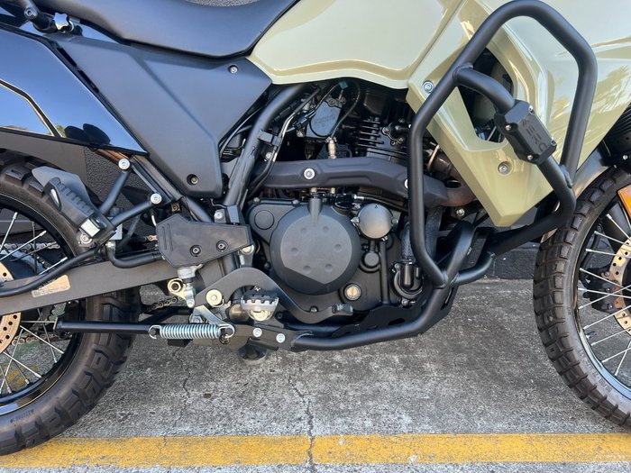 2022 Kawasaki KLR650 (KL650) PEARL SAND KHAKI