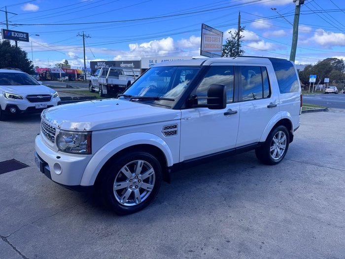 2010 Land Rover Discovery 4 TdV6 SE Series 4 MY10 4X4 Constant Alaska White