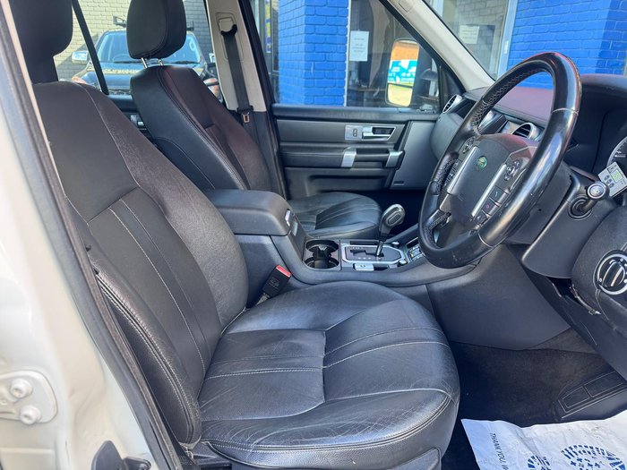 2010 Land Rover Discovery 4 TdV6 SE Series 4 MY10 4X4 Constant Alaska White