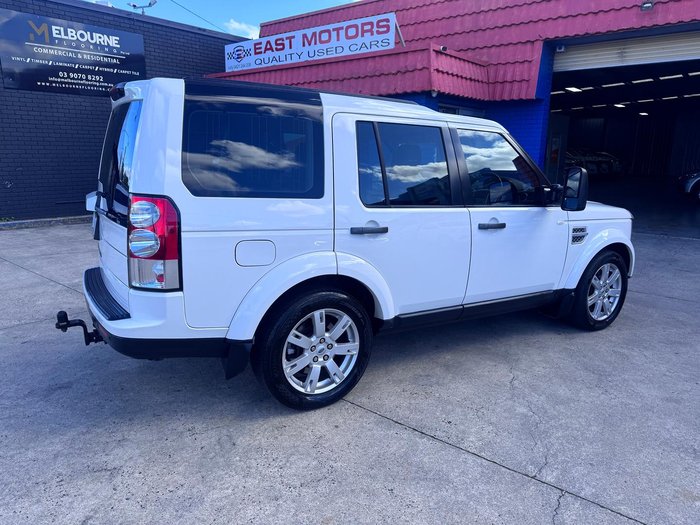 2010 Land Rover Discovery 4 TdV6 SE Series 4 MY10 4X4 Constant Alaska White