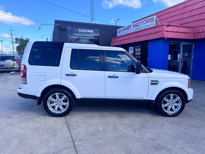 2010 Land Rover Discovery 4 TdV6 SE Series 4 MY10 4X4 Constant Alaska White