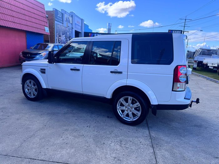 2010 Land Rover Discovery 4 TdV6 SE Series 4 MY10 4X4 Constant Alaska White