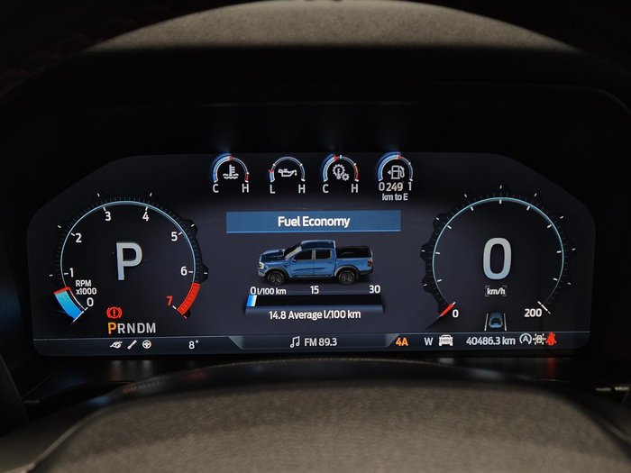 2023 Ford Ranger Raptor MY22 4X4 Dual Range Grey