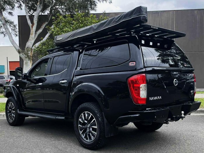 2017 Nissan Navara ST D23 Series 2 4X4 Dual Range Cosmic Black