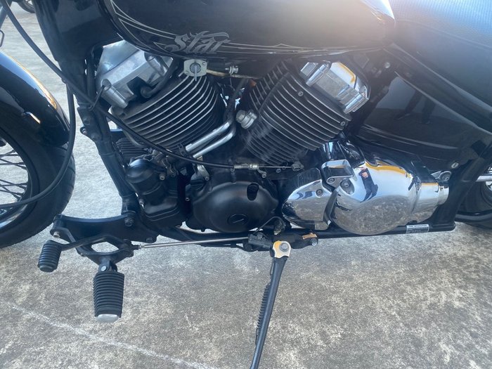 2018 Yamaha XVS650 V-STAR CUSTOM Black
