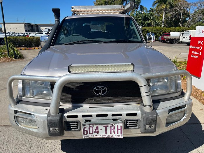 2001 Toyota Landcruiser GXL HDJ100R 4X4 Constant Silver Pearl