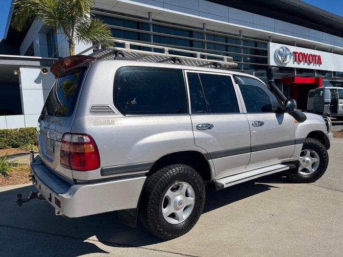 2001 Toyota Landcruiser GXL HDJ100R 4X4 Constant Silver Pearl