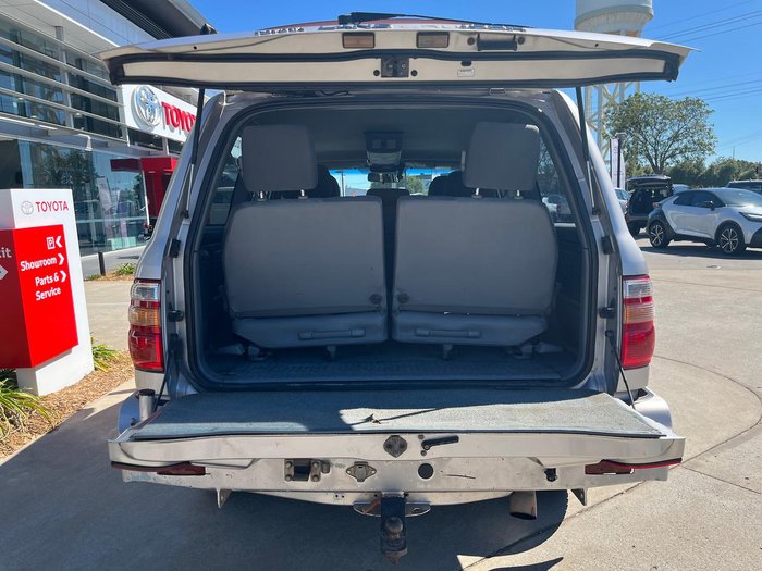 2001 Toyota Landcruiser GXL HDJ100R 4X4 Constant Silver Pearl