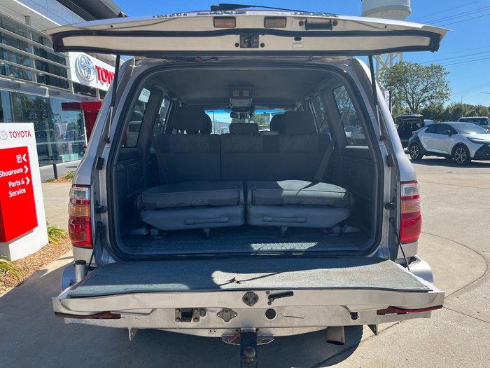 2001 Toyota Landcruiser GXL HDJ100R 4X4 Constant Silver Pearl
