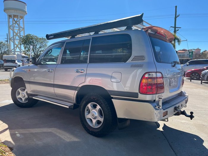 2001 Toyota Landcruiser GXL HDJ100R 4X4 Constant Silver Pearl