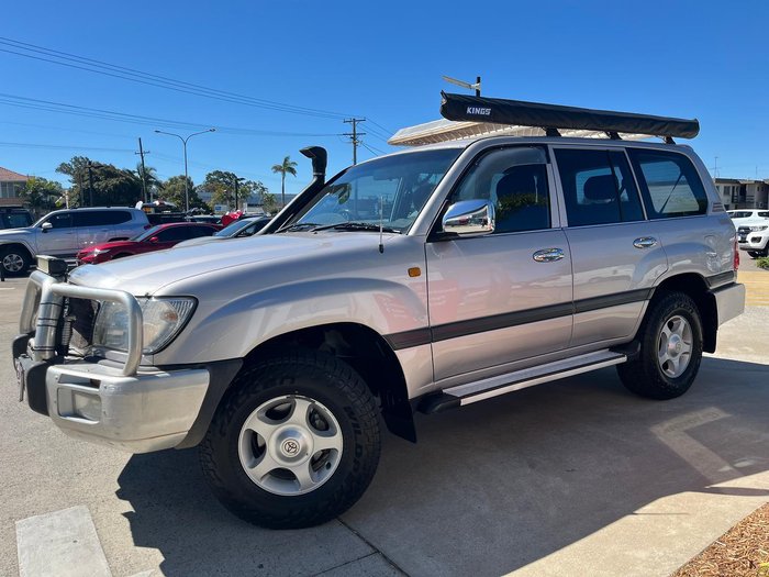 2001 Toyota Landcruiser GXL HDJ100R 4X4 Constant Silver Pearl