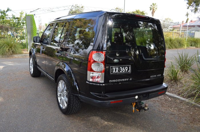 2013 Land Rover Discovery 4 SDV6 HSE Series 4 MY13 4X4 Constant Borolo Black