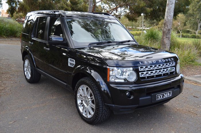 2013 Land Rover Discovery 4 SDV6 HSE Series 4 MY13 4X4 Constant Borolo Black