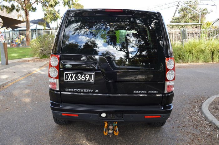 2013 Land Rover Discovery 4 SDV6 HSE Series 4 MY13 4X4 Constant Borolo Black
