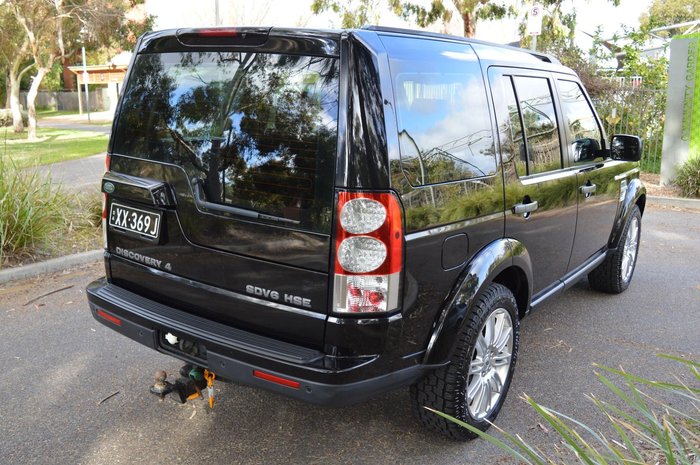 2013 Land Rover Discovery 4 SDV6 HSE Series 4 MY13 4X4 Constant Borolo Black