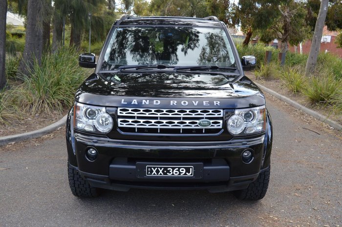 2013 Land Rover Discovery 4 SDV6 HSE Series 4 MY13 4X4 Constant Borolo Black