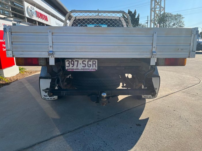 2012 Toyota Hilux Workmate TGN16R MY12 4x2 Glacier White