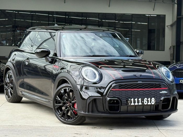 2022 MINI Hatch John Cooper Works Classic F56 LCI-2 Midnight Black