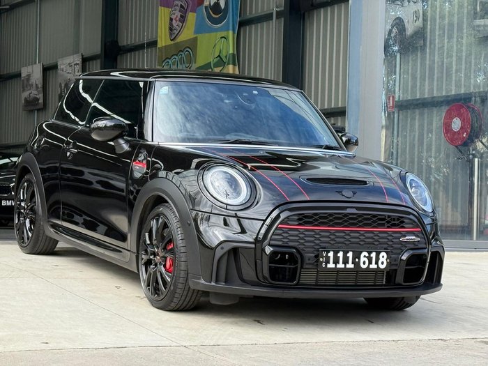 2022 MINI Hatch John Cooper Works Classic F56 LCI-2 Midnight Black