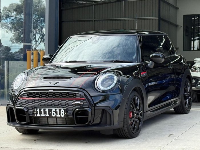 2022 MINI Hatch John Cooper Works Classic F56 LCI-2 Midnight Black