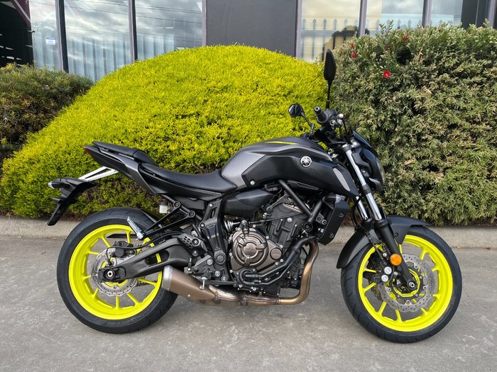2018 Yamaha MT-07 LA (ABS) Yellow