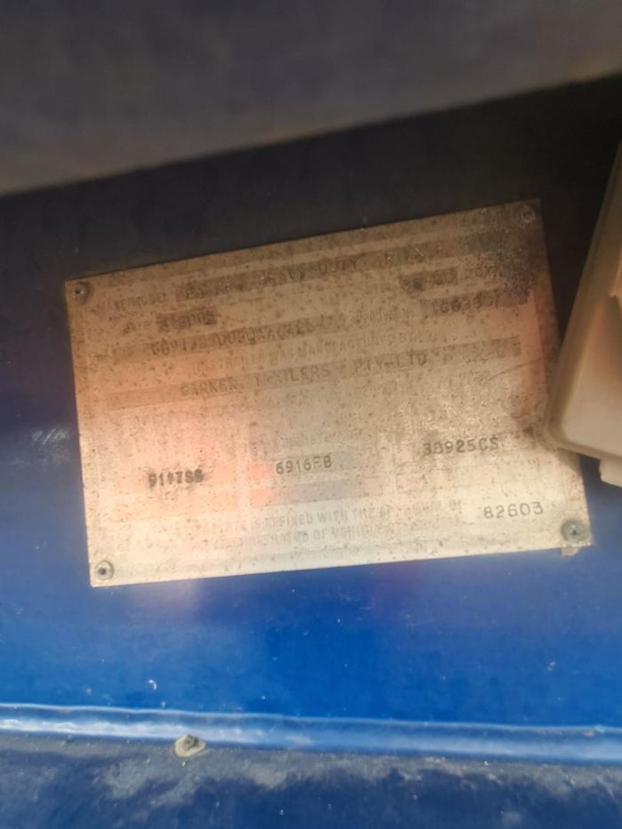 2005 Barker Tri/A Rollback Skel Trailer