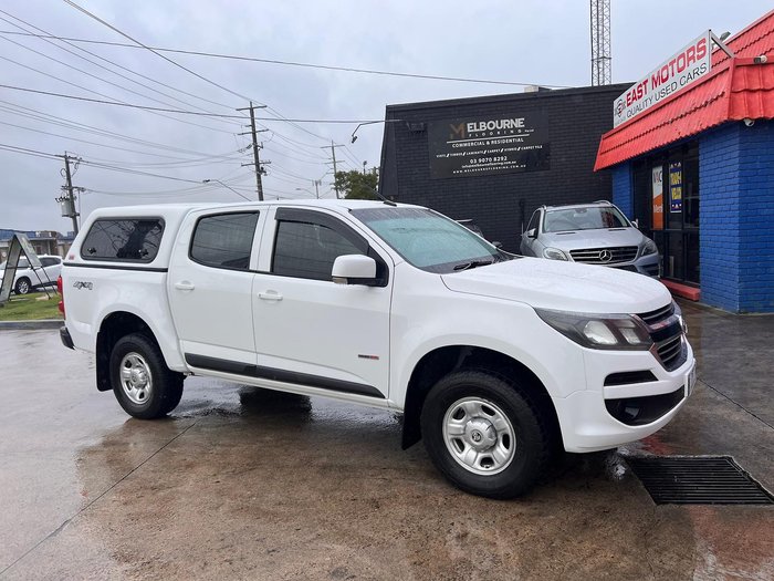 2017 Holden Colorado LS RG MY17 4X4 Dual Range Summit White