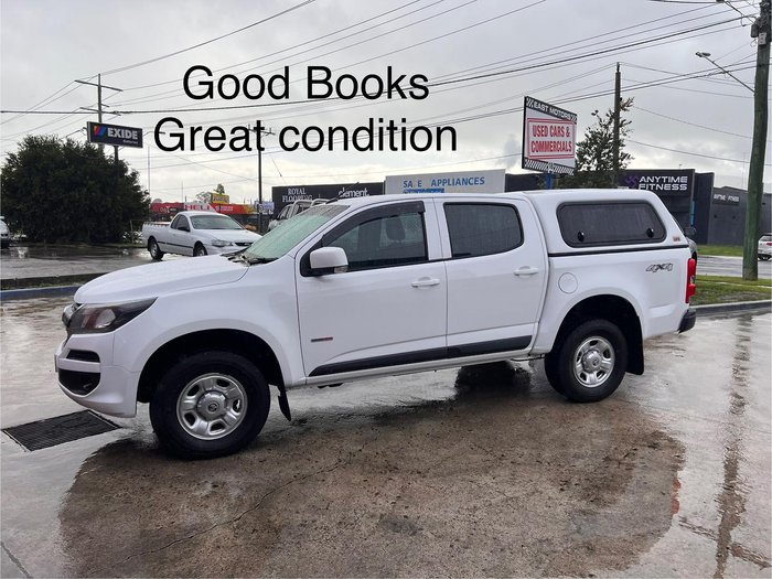 2017 Holden Colorado LS RG MY17 4X4 Dual Range Summit White