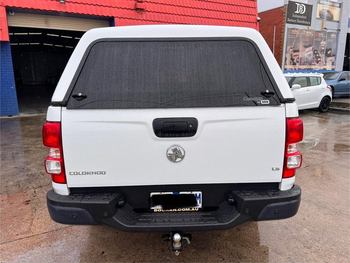 2017 Holden Colorado LS RG MY17 4X4 Dual Range Summit White